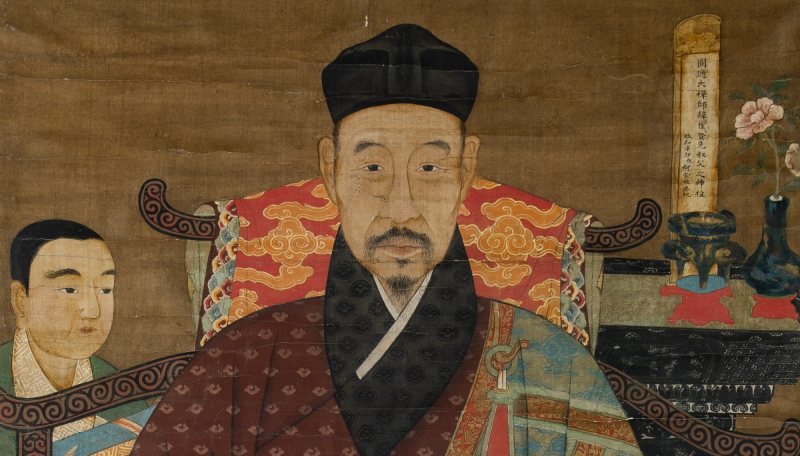 A Chinese School Portrait of a Daoist Priest - 图3