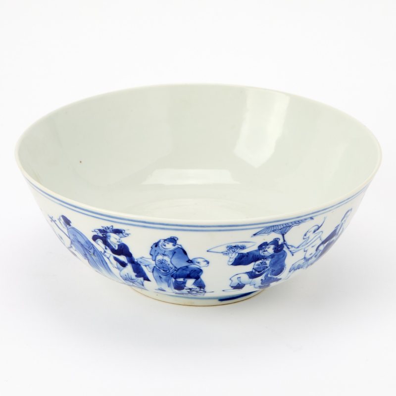 A Chinese Blue and White Porcelain Bowl - 图5