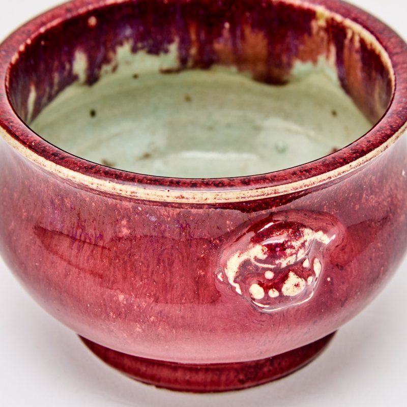 A Chinese Flambe Glazed Porcelain Censer - 图3