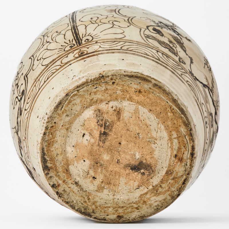 A Chinese Painted Cizhou Pottery Jar - 图7