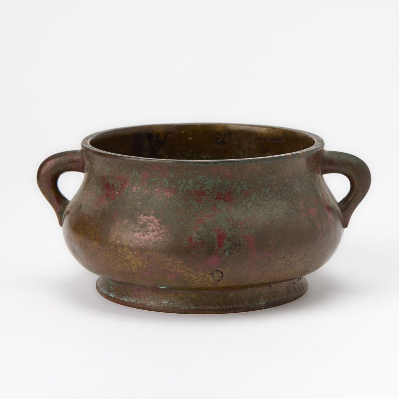 A Chinese Cast Bronze Censer, Gui - 图2