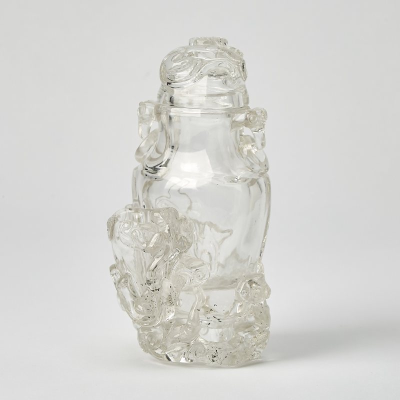 A Chinese Rock Crystal Vase