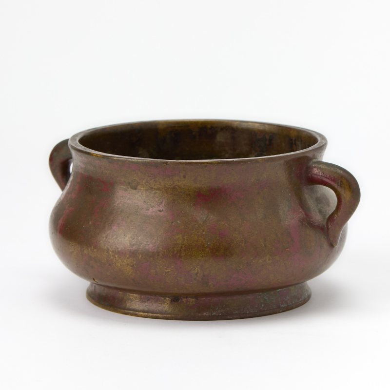 A Chinese Cast Bronze Censer, Gui - 图3