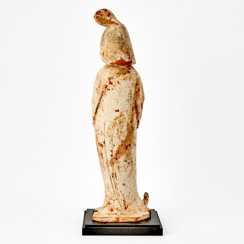 A Chinese Pottery Figure of a Lady - 图4