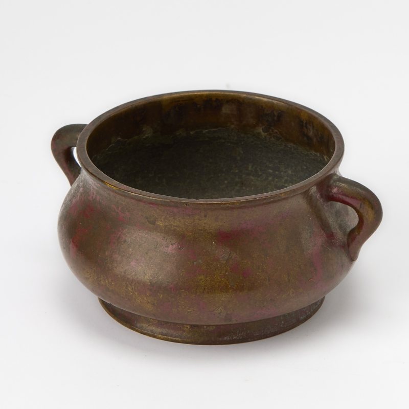 A Chinese Cast Bronze Censer, Gui - 图4