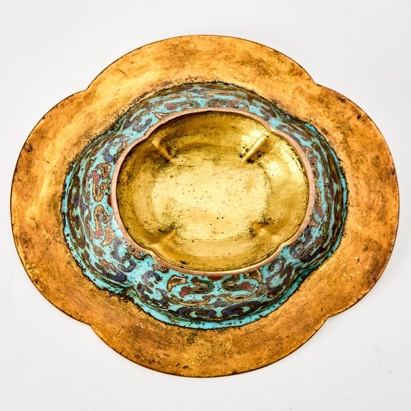 A Chinese Cloisonne Enamel Incense Burner - 图5