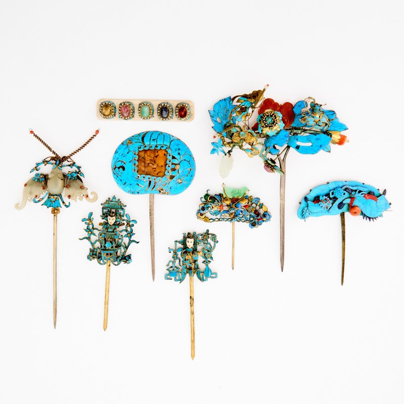 An Assortment of Rare Chinese Hair Accessories - 图3