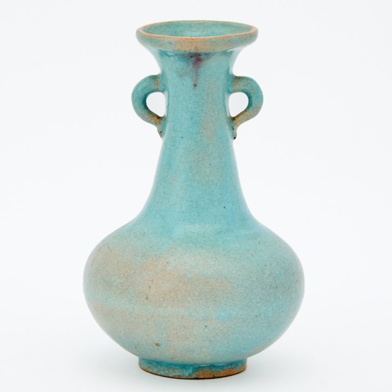 A Small Chinese Jun-Type Ceramic Vase