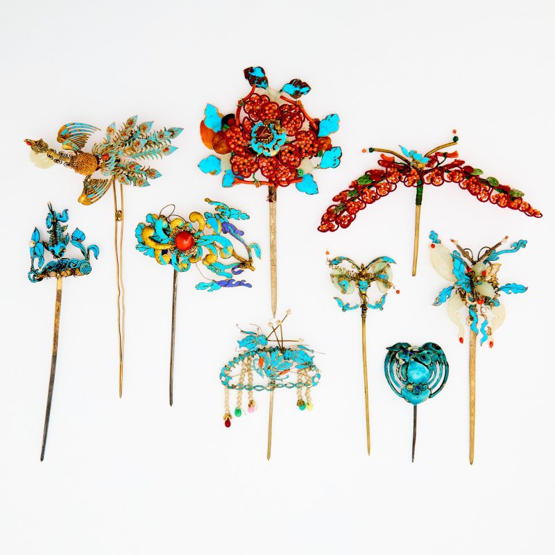 An Assortment of Rare Chinese Hair Accessories - 图4