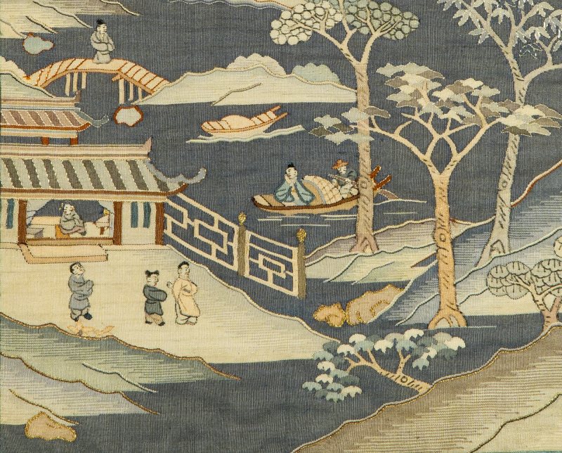 A Chinese Kesi Silk Panel - 图4