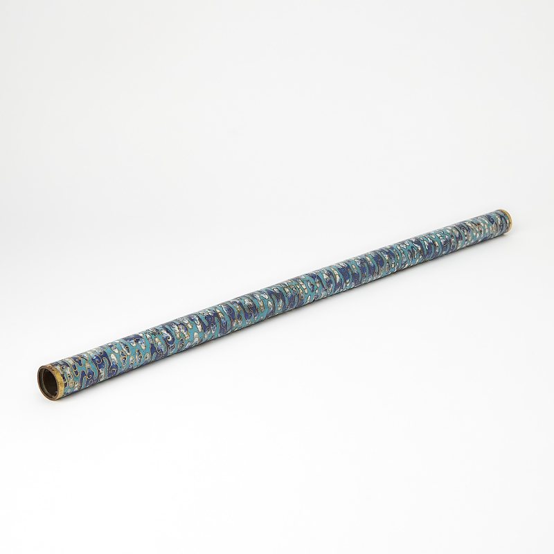 A Chinese Cloisonné Enamel Cylindrical Fitting - 图2