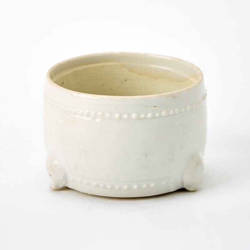 A Chinese Ding-Type Barrel-Form Ceramic Censer