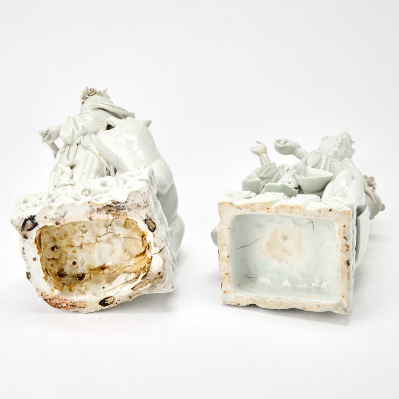 Two Chinese Dehua Porcelain Figures of Guanyin - 图10