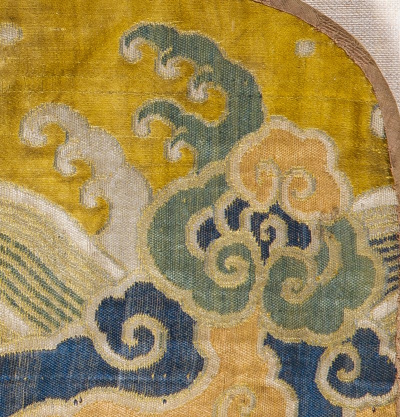 Two Chinese Brocade Silk Throne Cushion Covers - 图4