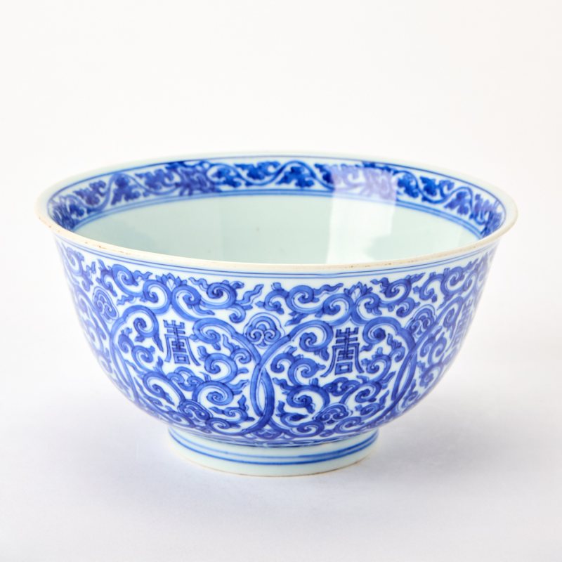 A Chinese Blue and White Porcelain Bowl