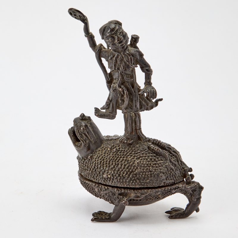 A Chinese Cast Bronze Incense Burner - 图2