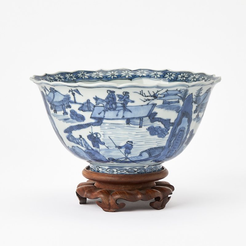 A Chinese Blue and White Porcelain Bowl
