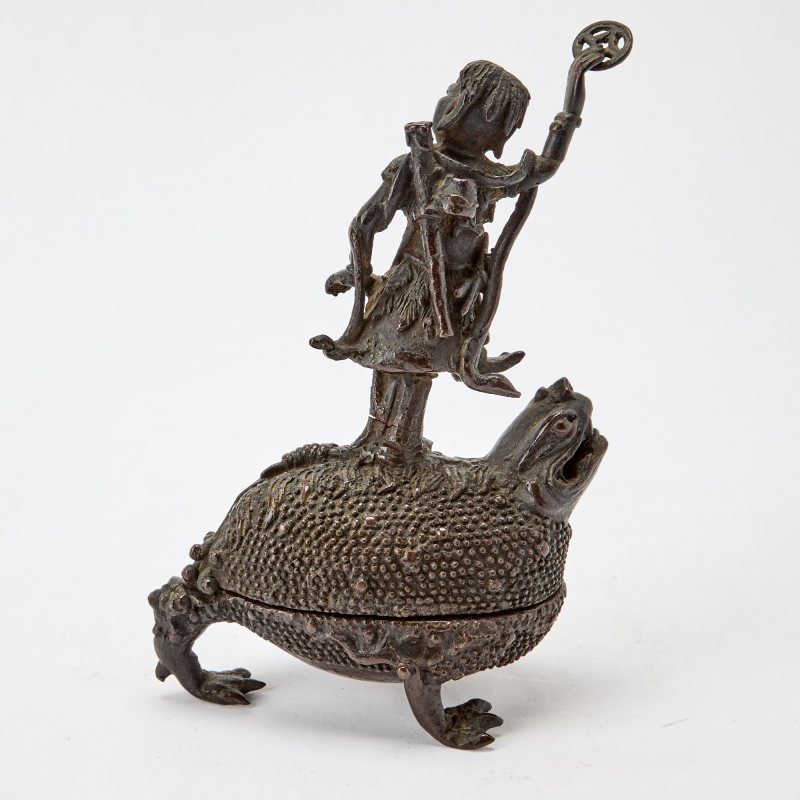 A Chinese Cast Bronze Incense Burner - 图3