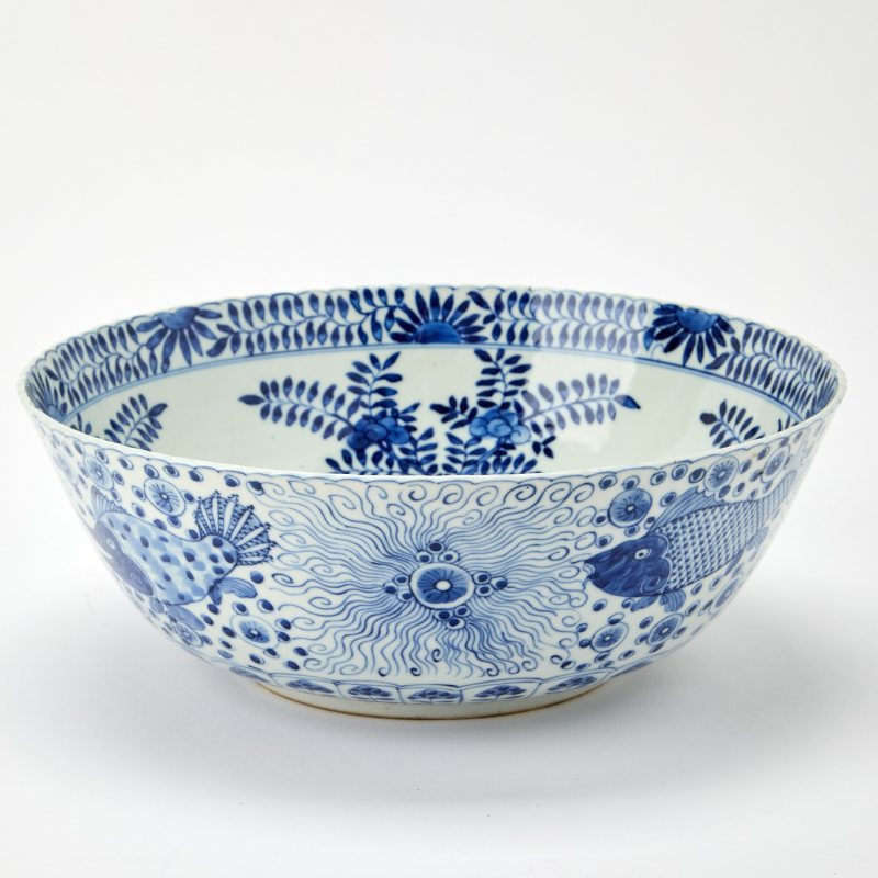 A Chinese Blue and White Porcelain Bowl - 图3