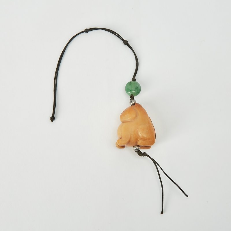 A Chinese Jade Tiger Pendant