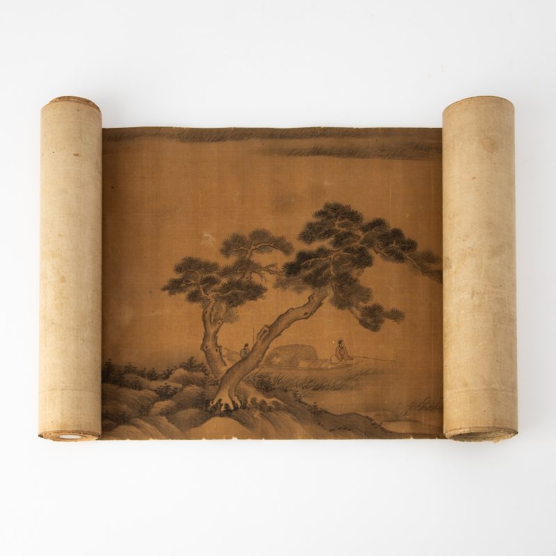 A Chinese Handscroll Painting After Dong Yuan - 图5