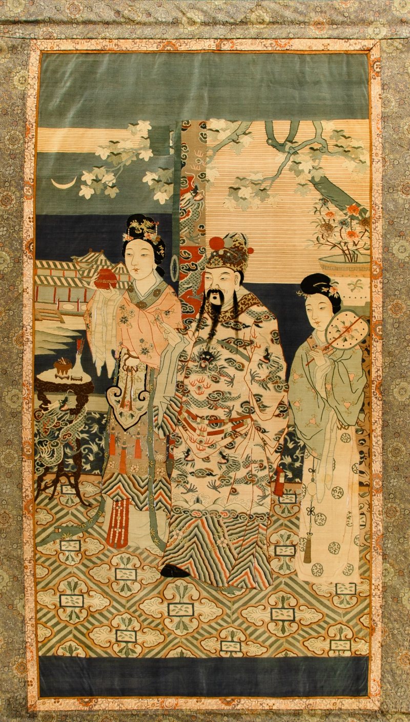 A Large Chinese Kesi Silk Panel - 图5