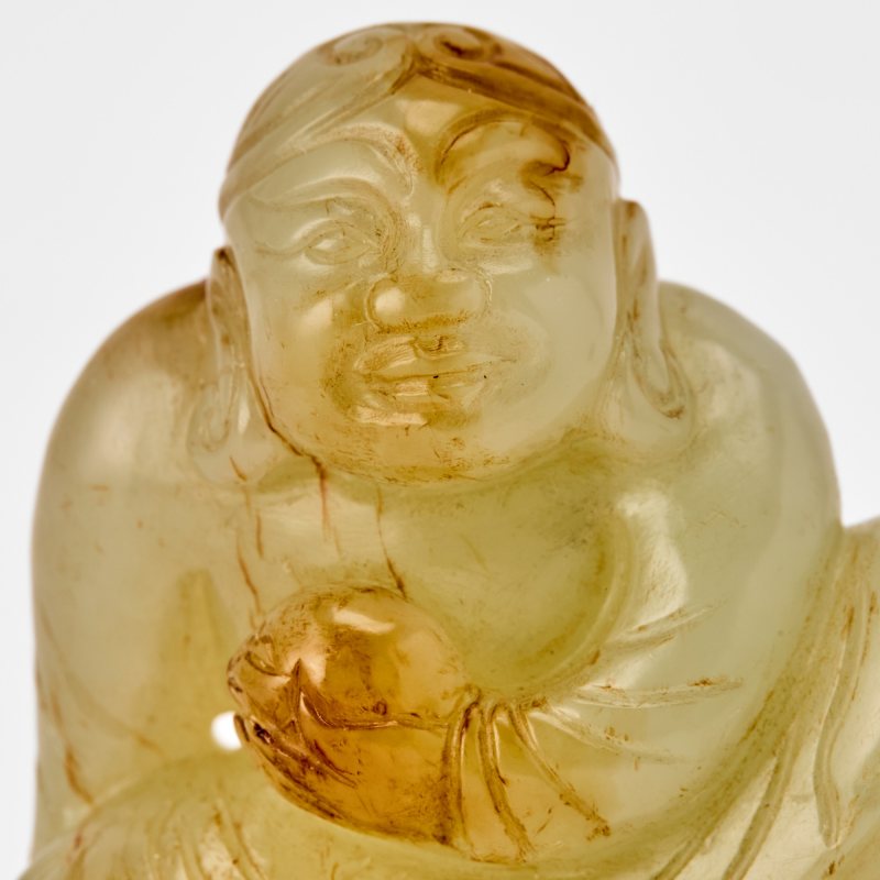 Two Chinese Jade Figural Carvings - 图3