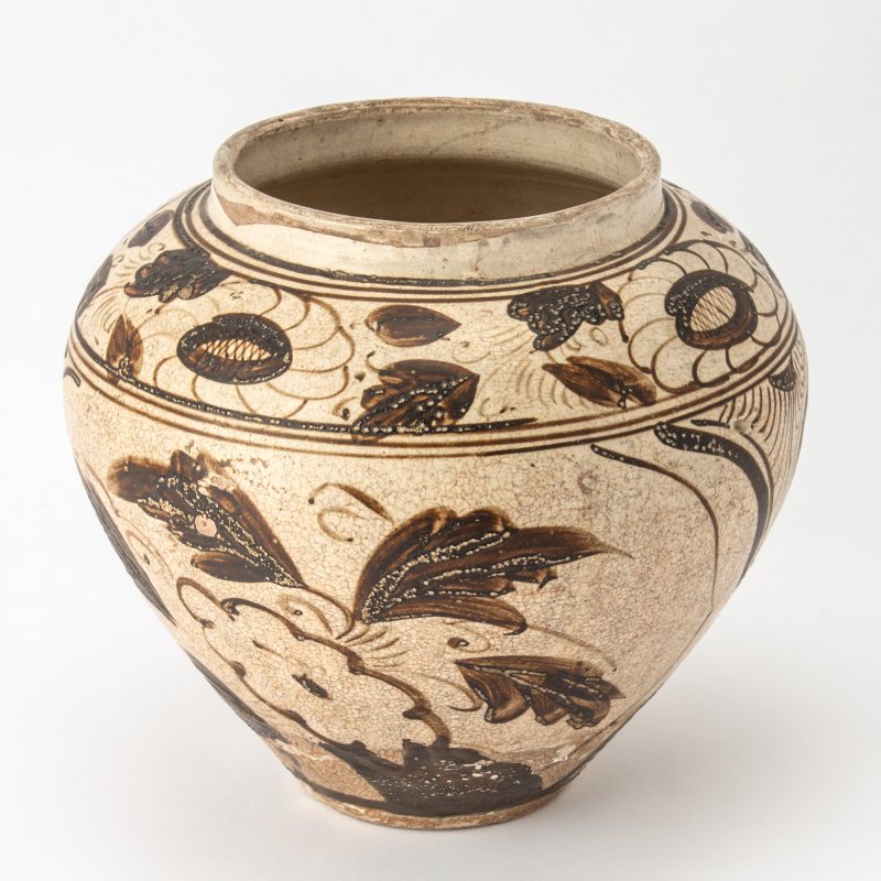 A Chinese Cizhou Pottery Jar - 图4