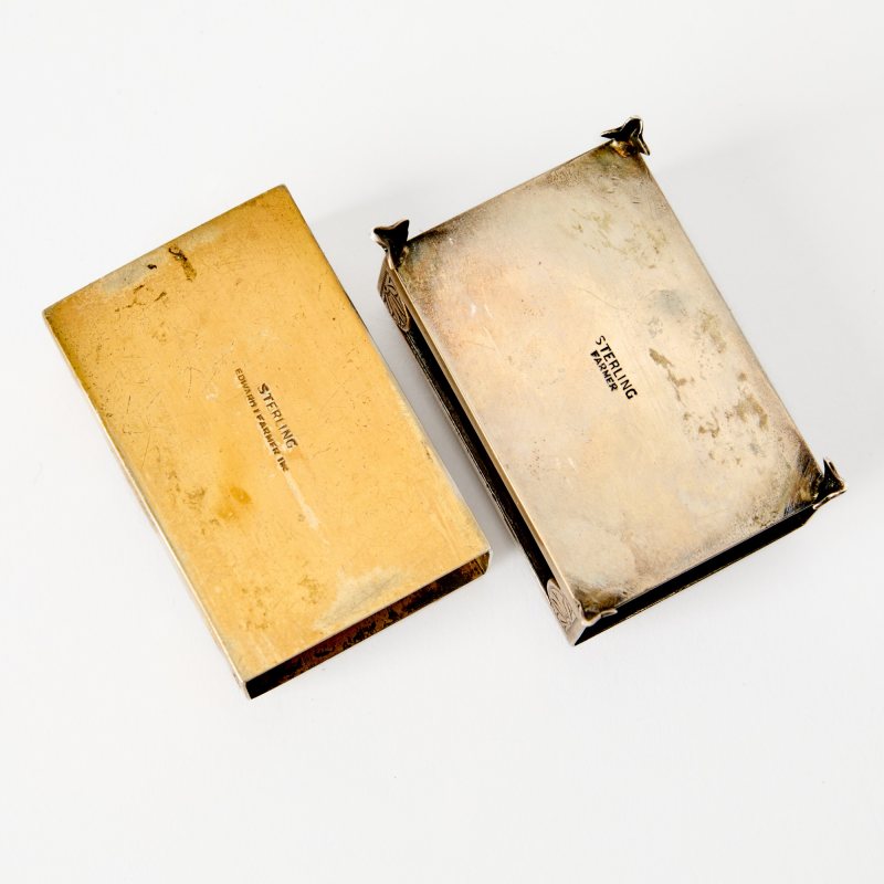 Two Chinese Hardstone-Inset Match Safes - 图4