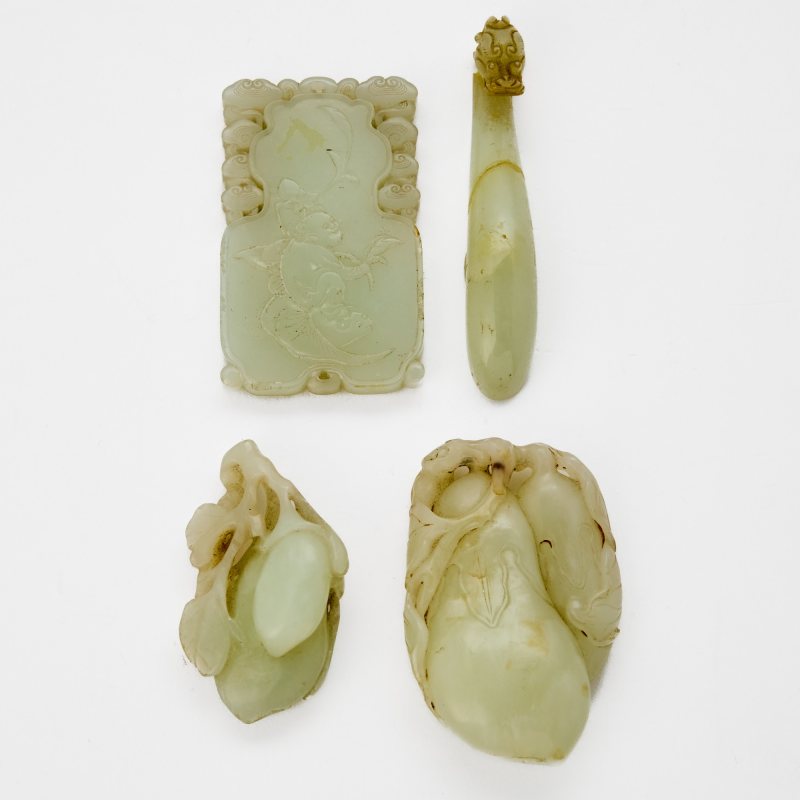 A Group of Chinese Carved Jade Articles - 图6