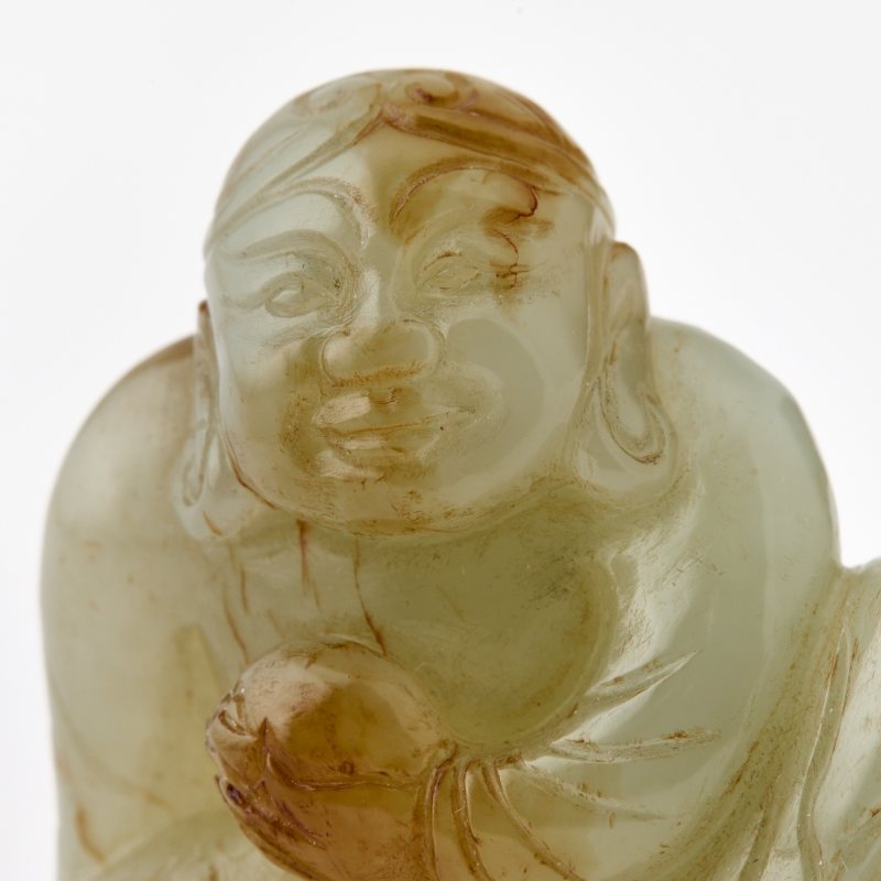 Two Chinese Jade Figural Carvings - 图7