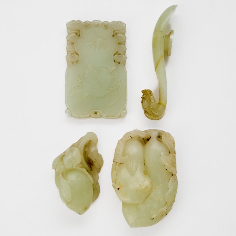A Group of Chinese Carved Jade Articles - 图7