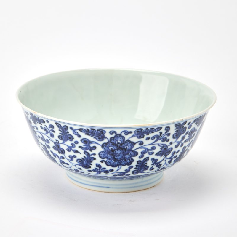 A Chinese Blue and White Porcelain Bowl - 图3