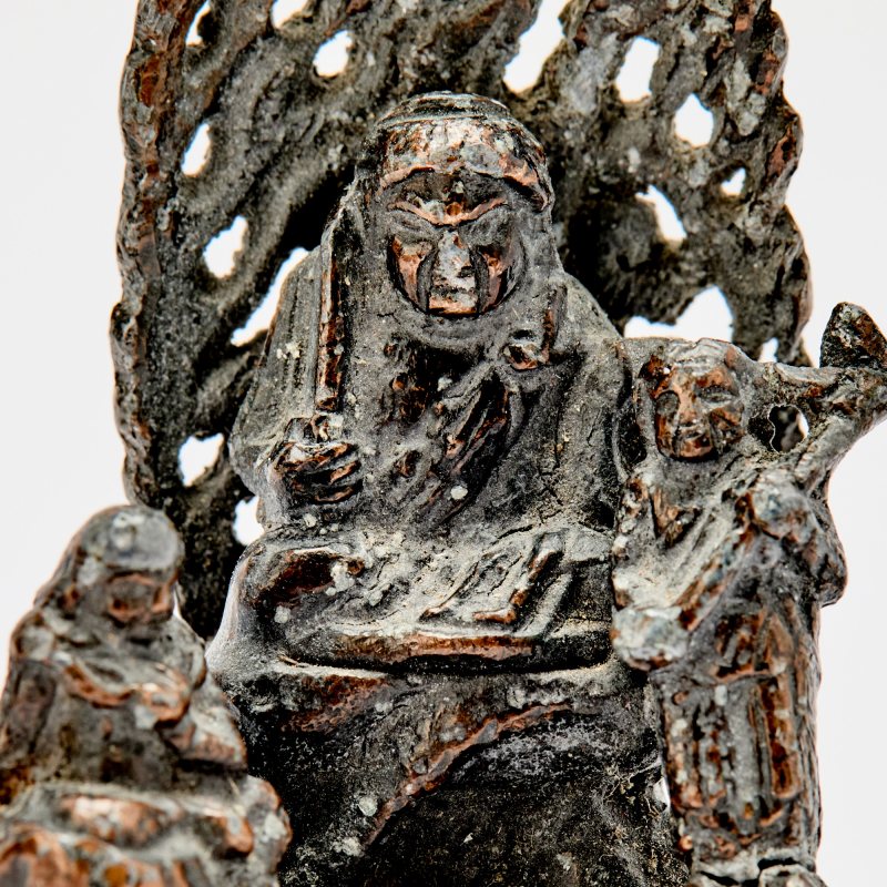 A Chinese Bronze Votive Casting - 图3