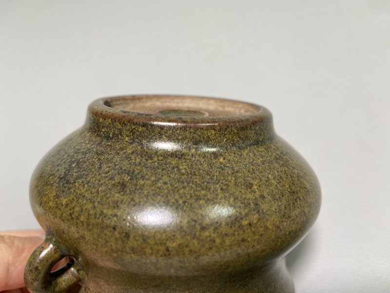 清 茶叶沫釉香炉 - 图11