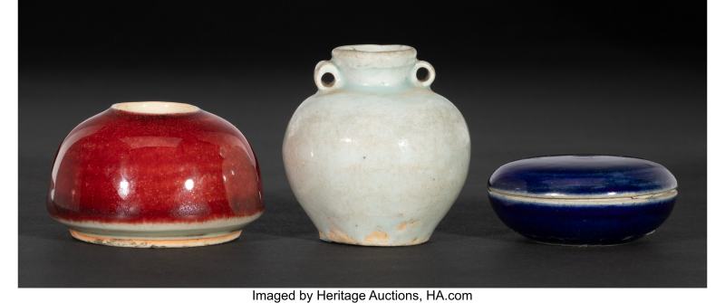 A Group of Three Chinese Scholars' Objects