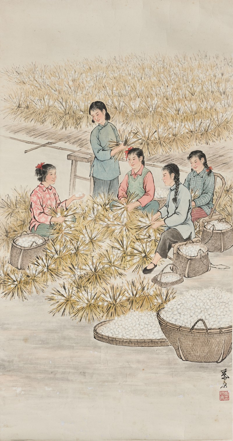 郑慕康  《丰收的喜悦》