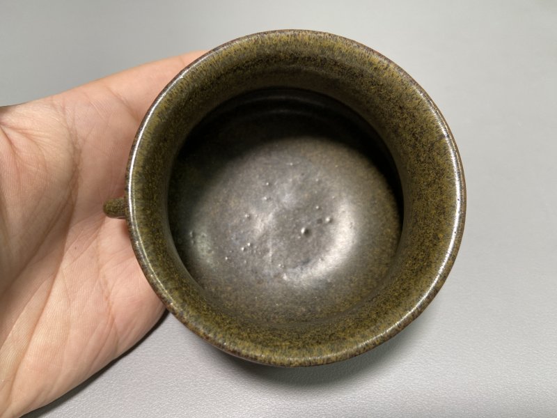 清 茶叶沫釉香炉 - 图14