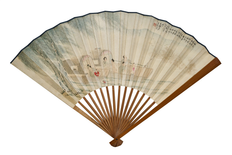 吴友如 1883年作 《船为家舍水为乡》