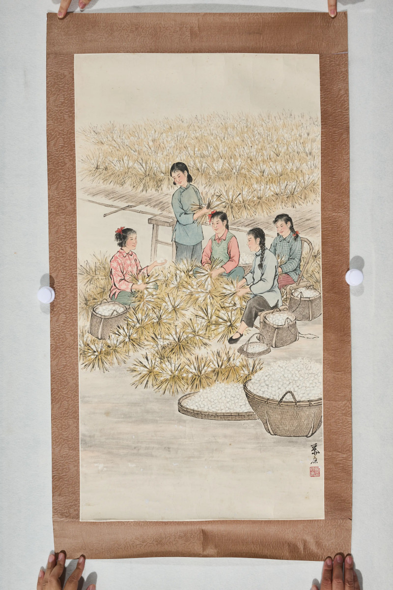 郑慕康  《丰收的喜悦》 - 图2