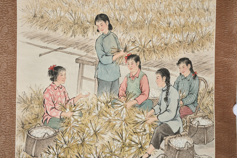 郑慕康  《丰收的喜悦》 - 图3