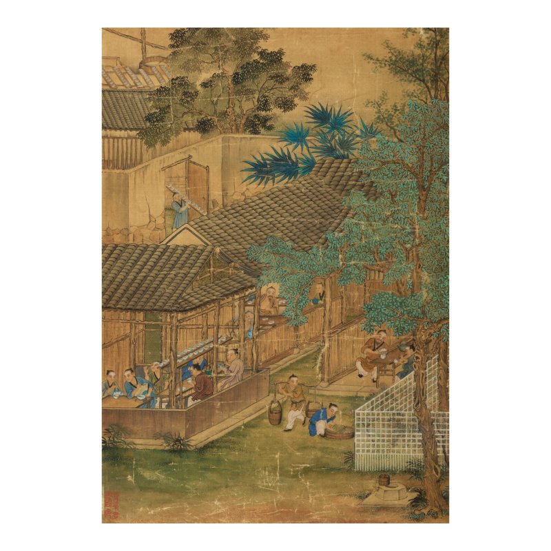（傳）孫祜（活躍於1736-1745年）/丁觀鵬（活躍於1740-1768）/周鲲（活躍於1741-1748） | AFTER SUN HU (active 1736-1745), DING GUANPENG (active 1740-1768) and ZHOU KUN (active 1741-1748) - 图2