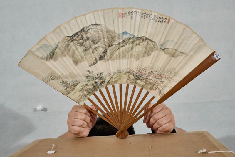 陶瑢、朱汝珍 1920年作 《烟痕笼翠》、《楷书七言诗》 - 图2