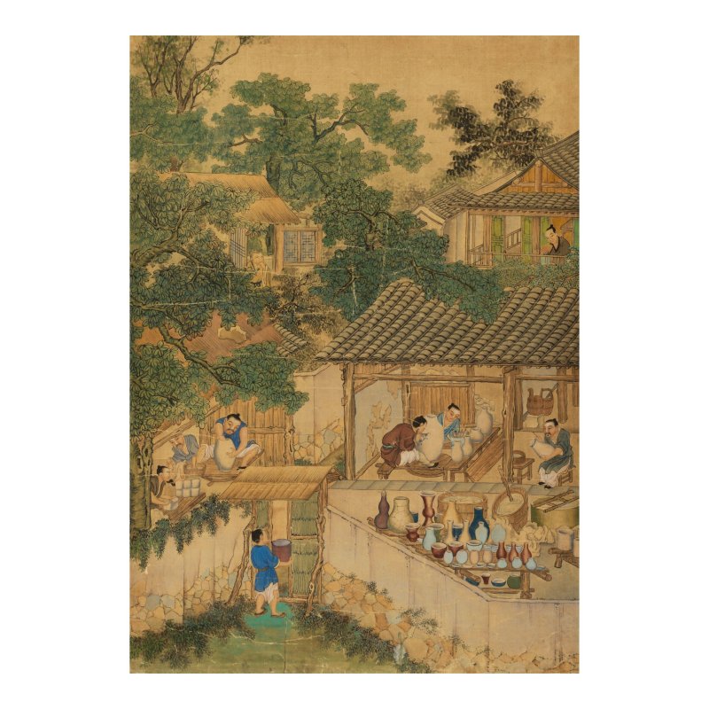 （傳）孫祜（活躍於1736-1745年）/丁觀鵬（活躍於1740-1768）/周鲲（活躍於1741-1748） | AFTER SUN HU (active 1736-1745), DING GUANPENG (active 1740-1768) and ZHOU KUN (active 1741-1748) - 图7