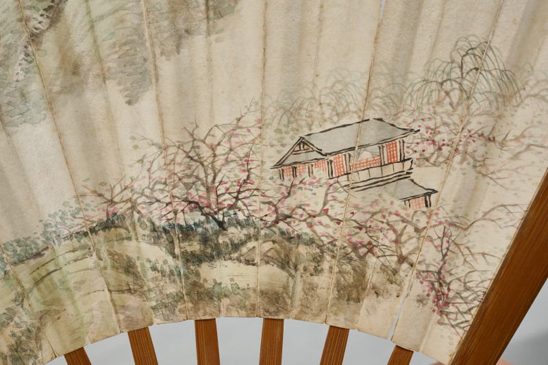 陶瑢、朱汝珍 1920年作 《烟痕笼翠》、《楷书七言诗》 - 图5