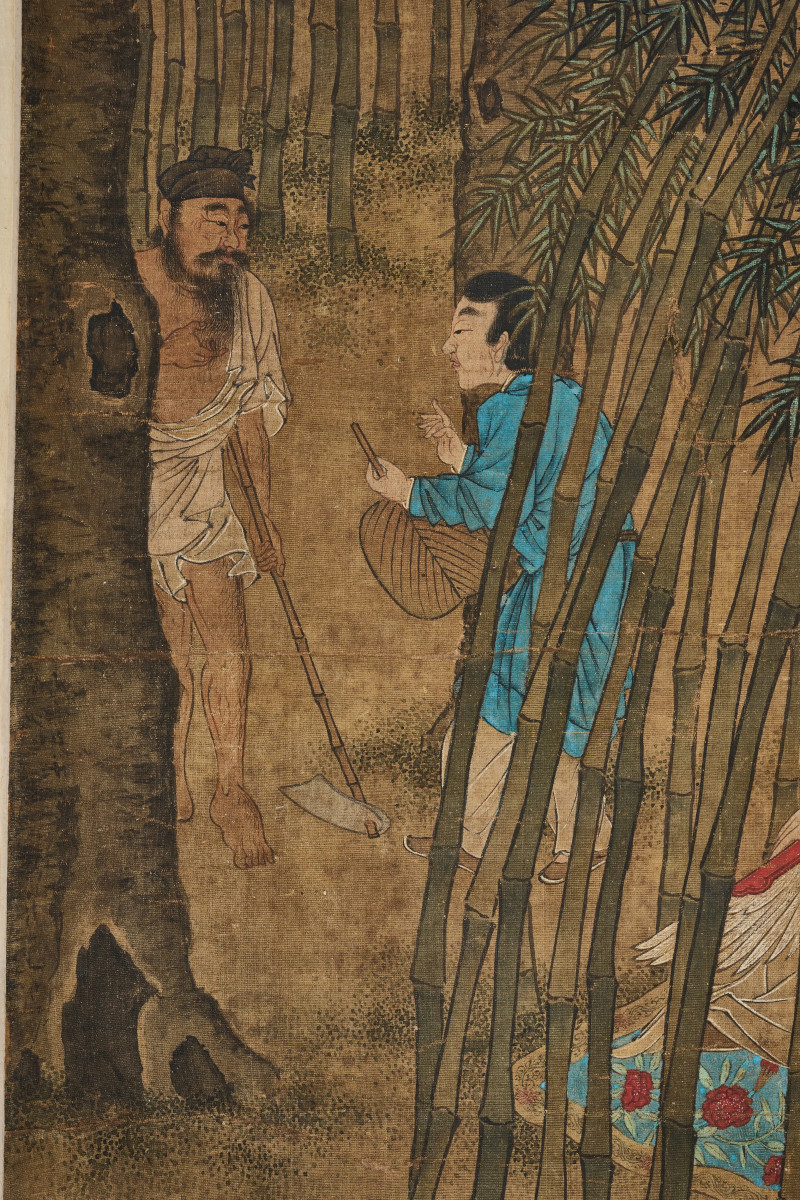 仇英  《高士图》 - 图12