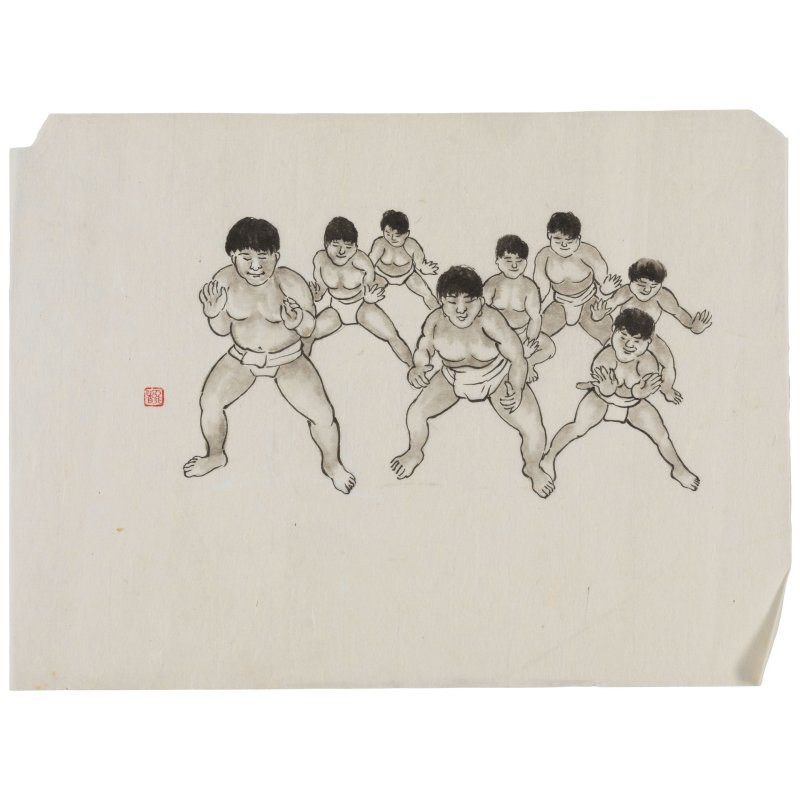 蔣彝（1903-1977）　〈日本畫記〉圖稿　水墨紙本　軟片一百七十九幀　一九七二年作 | CHIANG YEE (JIANG YI, 1903-1977) - 图7