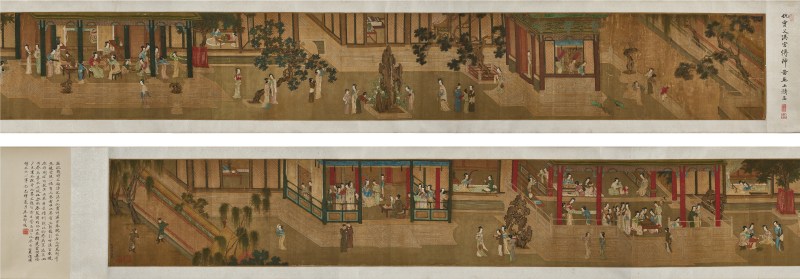仇英  《汉宫仕女图》