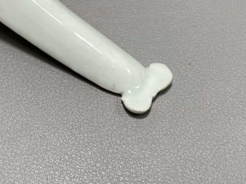 清乾隆 粉彩阳文汤匙 - 图5