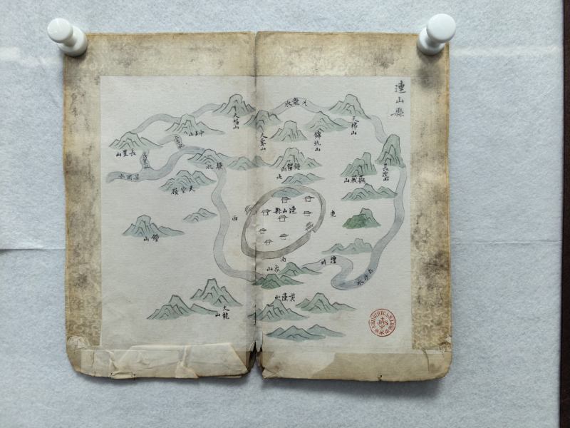 清代手绘 广州城等地图三种 - 图4